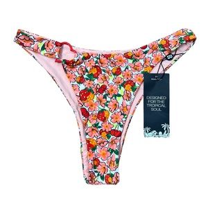 Blackbough Swim THEA ASYMMETRICAL CHEEKY BOTTOMS - Large